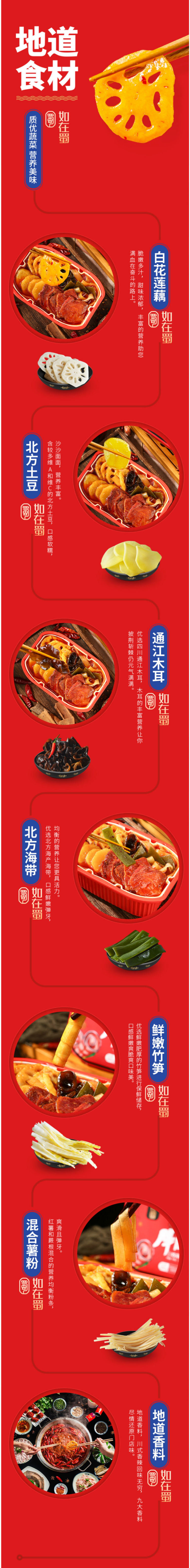 大龙燚旗下 如在蜀 麻辣牛肉自发热小火锅 380g/盒 图6