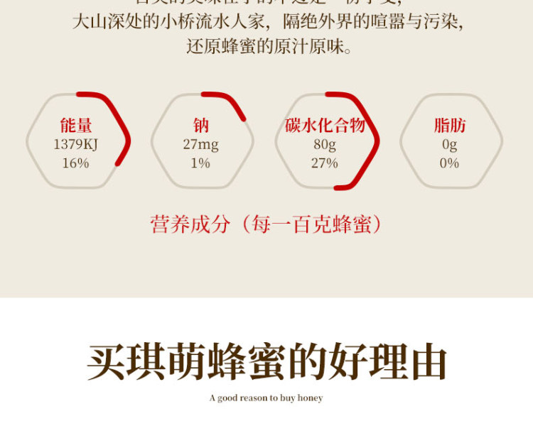 天然百花蜜 300g*3瓶 图8