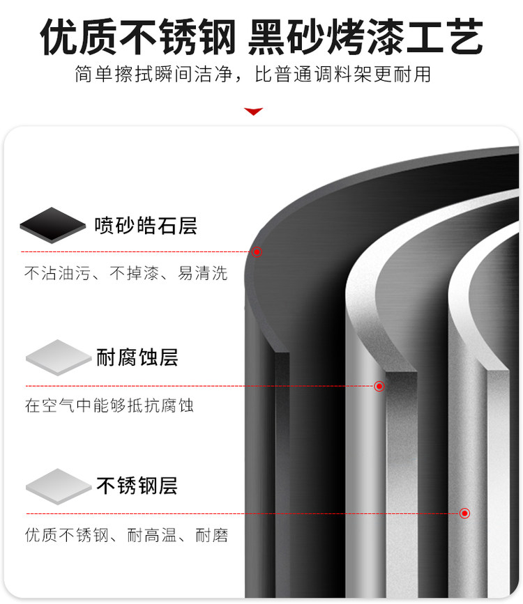 厨房不锈双层钢置物架 微波炉烤箱置物架 图3