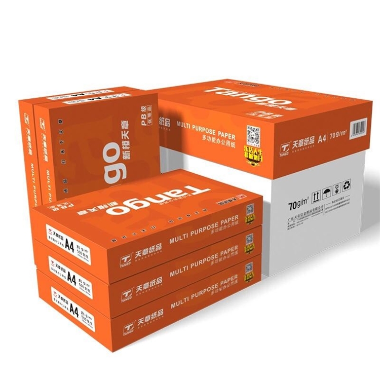 TANGO 天章 新橙天章 A4打印纸 70g 5包 500张/包 图1