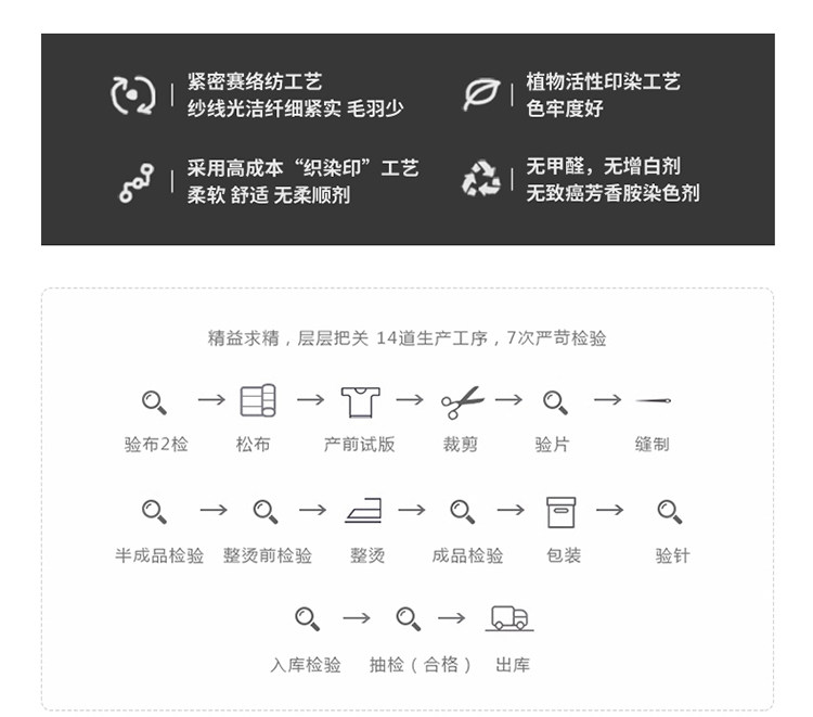 南极人 网红款纯棉长袖家居服两套装 图7
