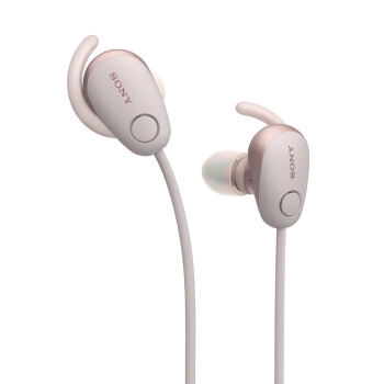SONY 索尼 WI-SP600N 无线降噪耳机 粉红色 图2