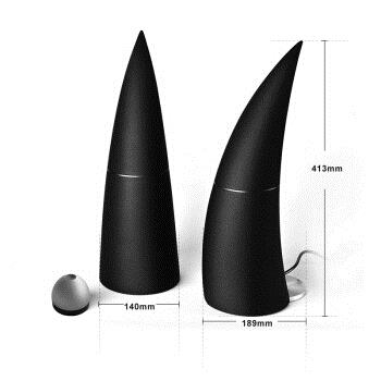 EDIFIER 漫步者 魔号E30 多媒体音箱 黑色 图3