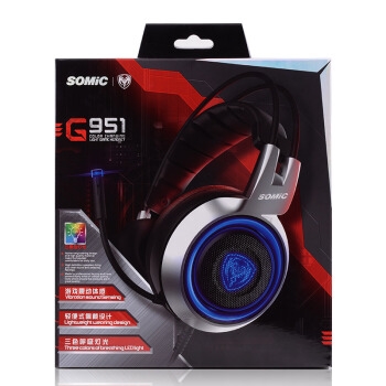 限地区： SOMiC 硕美科 G951 电竞游戏耳机 图5
