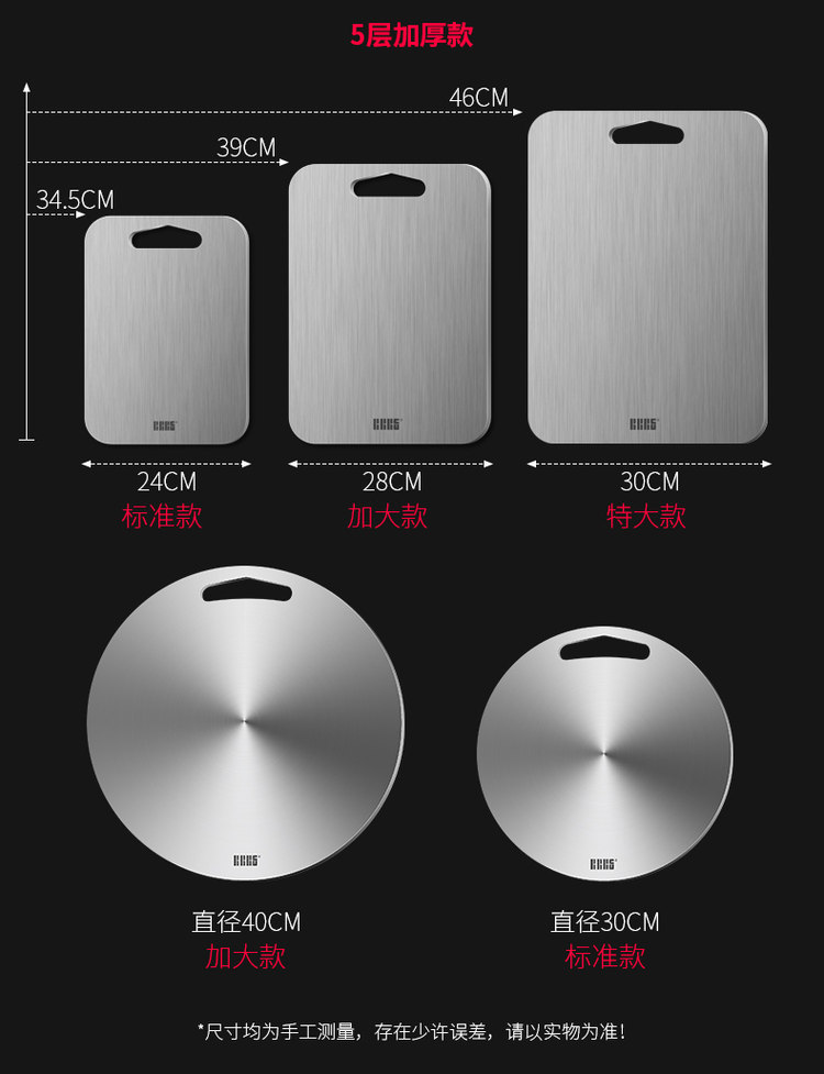 巴本豪森 304不锈钢菜板 抗菌防霉 图5