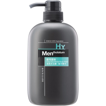 京东PLUS会员： Mentholatum 曼秀雷敦 男士清爽沐浴露 海洋精华 500ml *5件 图1
