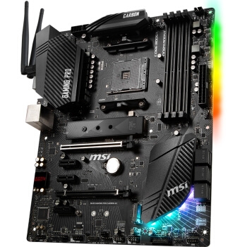 粉丝价： msi 微星 B450 GAMING PRO CARBON AC 暗黑板 主板 图4