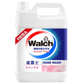 限地区： Walch 威露士 健康抑菌洗手液 倍护滋润 5L 图1