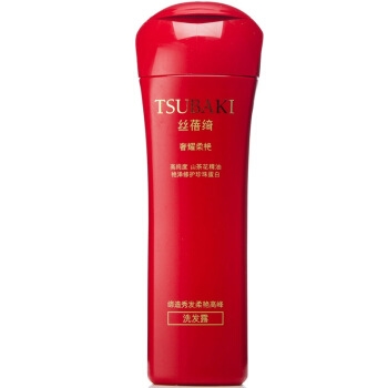 京东PLUS会员： TSUBAKI 丝蓓绮 奢耀柔艳 洗发露 200ml *3件 图1