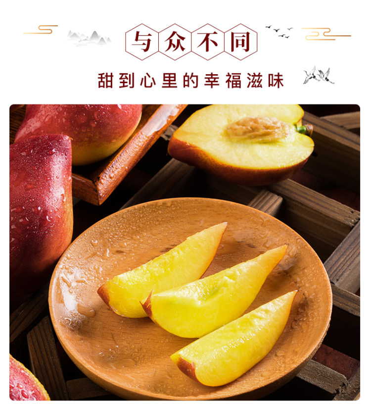 顺丰包邮 现货大连黄油桃大油桃 3斤 4.9分 图3