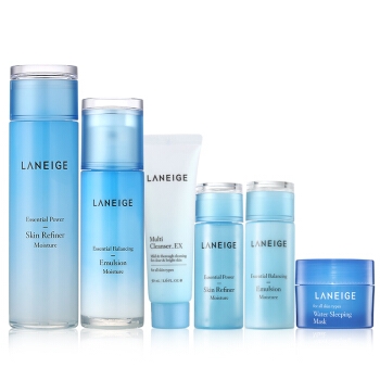 16点开始： LANEIGE 兰芝 水衡透润京东定制礼盒6件套（赠中样4件套） 图2