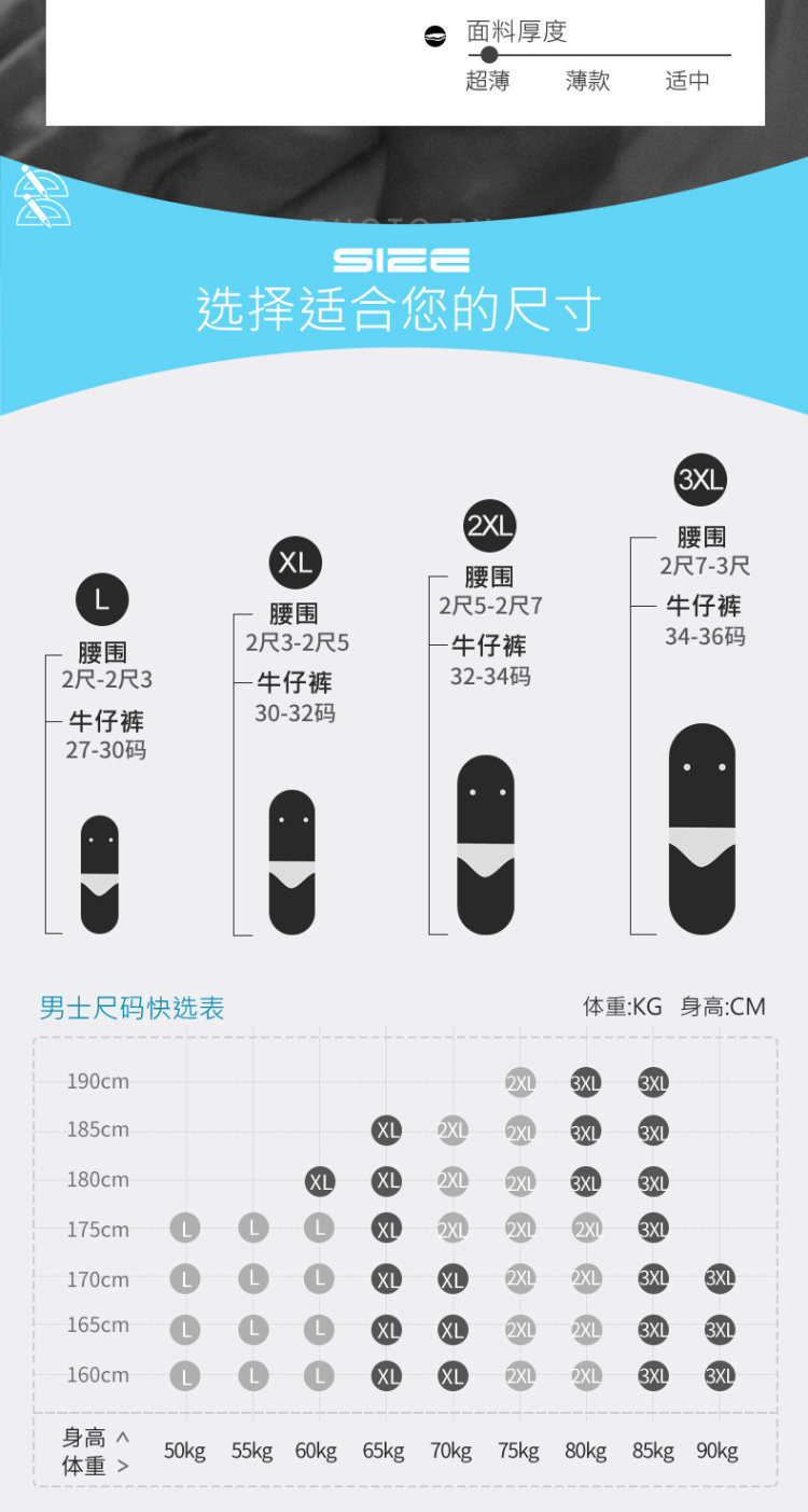 简云 超薄冰丝空气裸感 男速干无痕平角内裤 3条装 图9