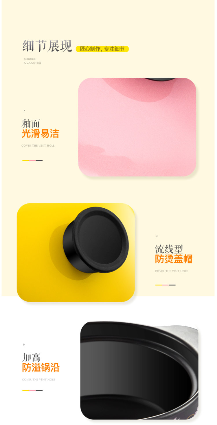 曼达尼 耐高温 养生炖汤 家用砂锅 3L 500℃高温不裂 30万好评 图7