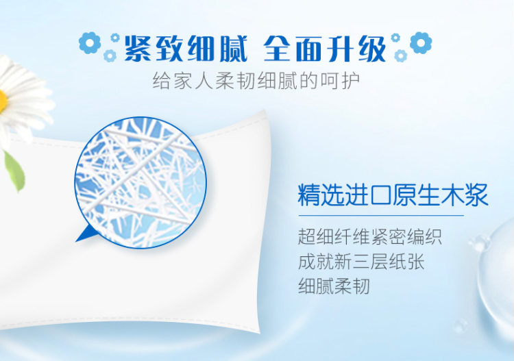 维达 细韧抽纸 3层S码120抽 20包 图5