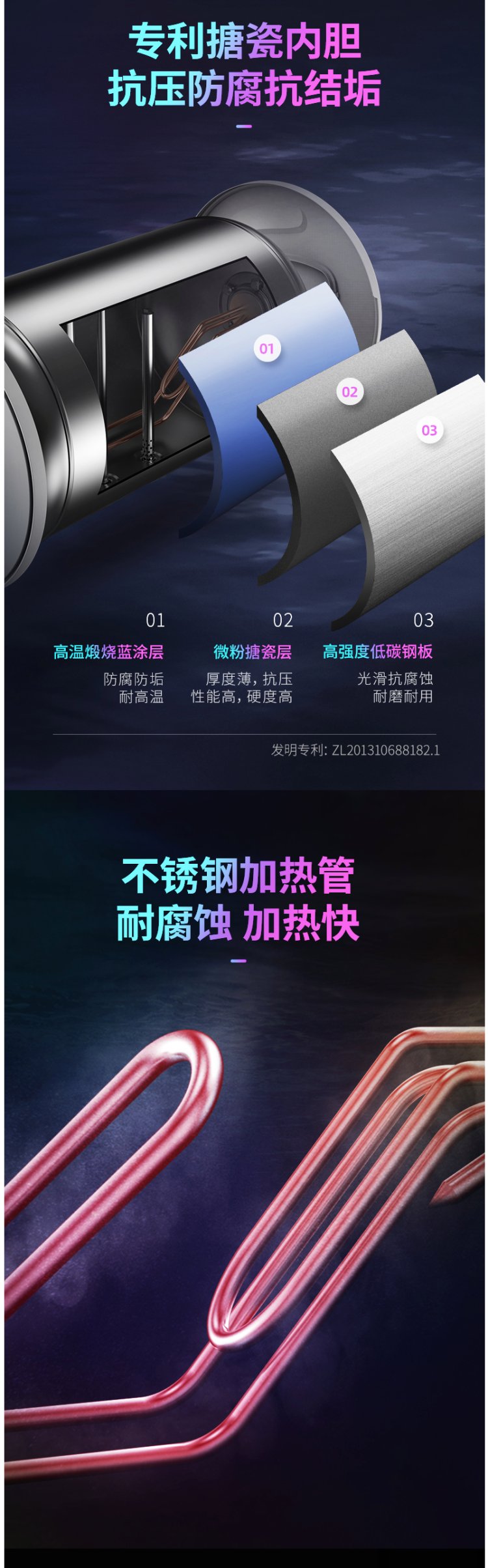 美的副牌 华凌 YT2 智能变频 储水式电热水器 60L 可Wifi控制 图15