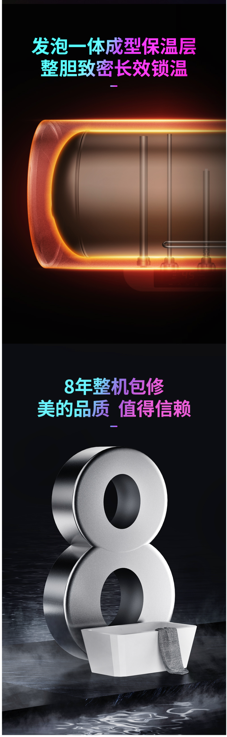 美的副牌 华凌 YT2 智能变频 储水式电热水器 60L 可Wifi控制 图16