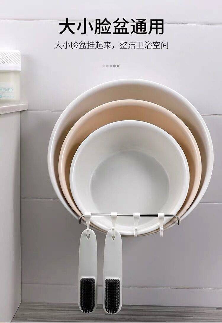 免打孔脸盆架卫生间置物架 图5