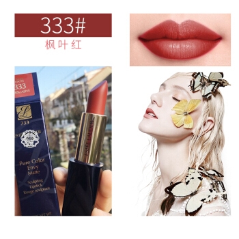 京东PLUS会员： ESTEE LAUDER 雅诗兰黛 倾慕唇膏口红 3.5g #333干枫叶色 *2件 图3