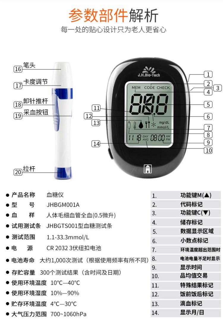 一安 全自动精准测血糖仪 5秒出结果 图5