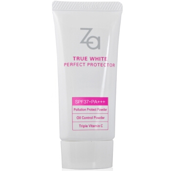 za 姬芮 新焕真皙美白多效隔离乳 SPF37/PA+++ 30g+CC霜5g*4 +凑单品 图3