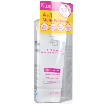 za 姬芮 新焕真皙美白多效隔离乳 SPF37/PA+++ 30g+CC霜5g*4 +凑单品 图4