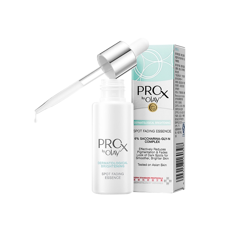 31日0点： OLAY 玉兰油 Pro-X 亮洁晳颜祛斑精华液 40ml+超a瓶精华 6ml*5 *3件 图2