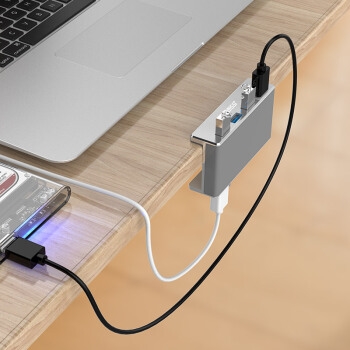 ORICO 奥睿科 MH4PU 卡扣式 USB3.0集线器 图3