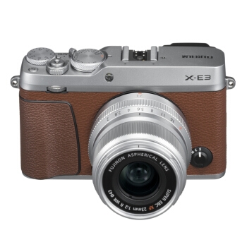 FUJIFILM 富士 X-E3 无反相机套机（XF23mm F2镜头）棕色 图2