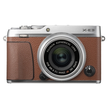 FUJIFILM 富士 X-E3 无反相机套机（XF23mm F2镜头）棕色 图1