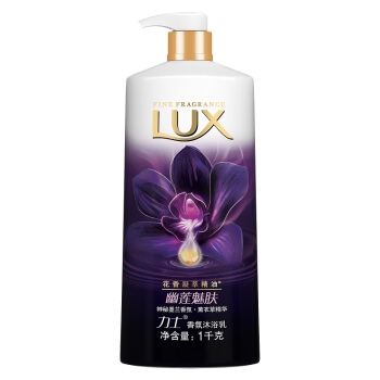 京东PLUS会员： LUX 力士 沐浴乳套装（幽莲魅肤1kg+樱沁恬韵1kg+幽莲魅肤350g+恒永慕爱100g*2+赠幽莲魅肤750g) *4件 图3