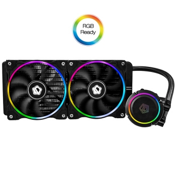 ID-COOLING CHROMAFLOW 240 ADD-RGB 一体式CPU水冷散热器（多平台、红外灯效控制） 图1