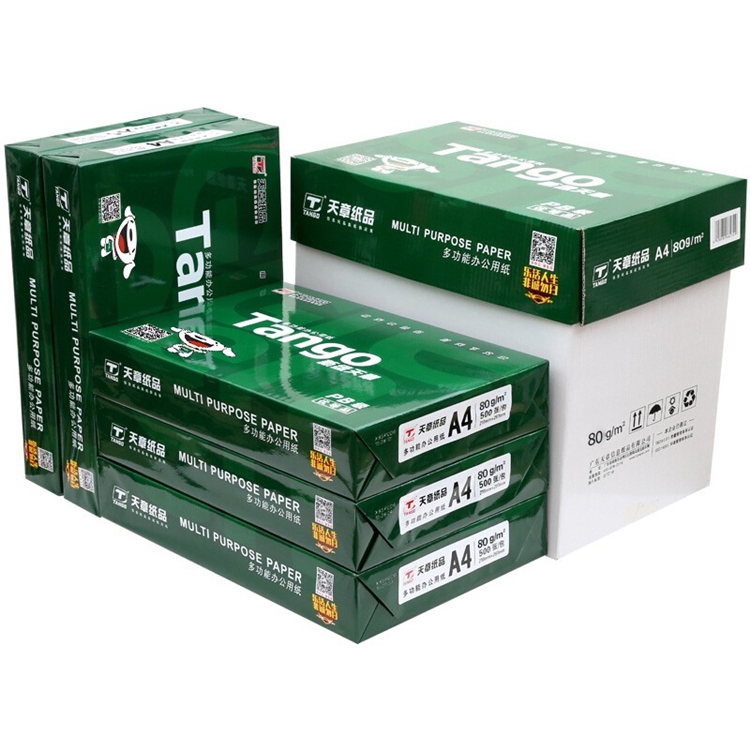 TANGO 天章 新绿天章 A4复印纸 70g 500张/包 8包装 图1