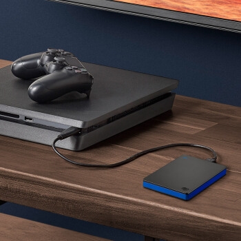 SEAGATE 希捷 Game Drive 睿玩 游戏移动硬盘 PS4版 黑色 4TB 图5