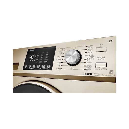 LittleSwan 小天鹅 TD100V81WDG 变频 洗烘一体机 10KG 摩卡全 图4