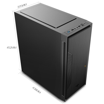 aigo 爱国者 黑曼巴 标准版 机箱（标配3把风扇） 图3