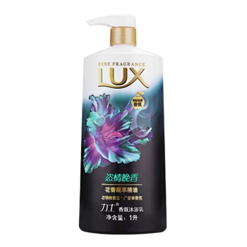 京东PLUS会员： LUX 力士 精油香氛沐浴乳套装（幽莲魅肤1kg+恣情晚香1kg+幽莲魅肤350g+薰衣馨舞100g*2） *2件 图4