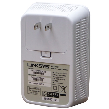 LINKSYS 领势 RE7000 AC1900 双频无线信号扩展器 图4