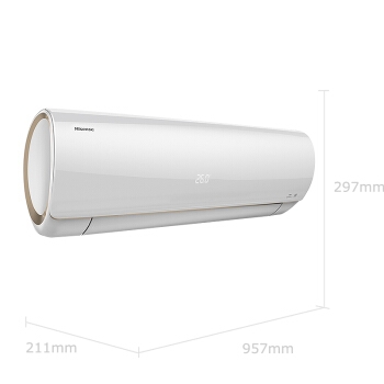 Hisense 海信 KFR-26GW/EF20A1(1N23) 1匹 变频冷暖 壁挂式空调 图2