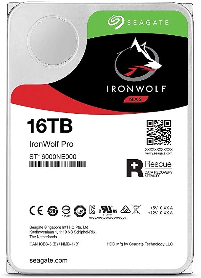 SEAGATE 希捷 IronWolf Pro 酷狼专业版 NAS硬盘 16TB 图1