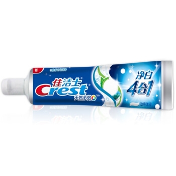 京东PLUS会员： Crest 佳洁士 天然多效 净白四合一牙膏 劲爽薄荷 180g *14件 图3