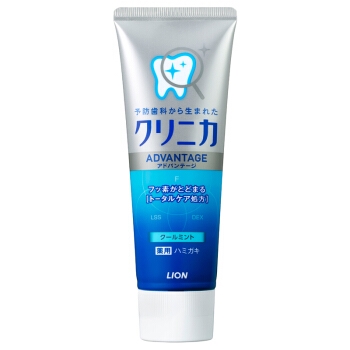 京东PLUS会员： LION 狮王 齿力佳 酵素洁净防护牙膏 清凉薄荷 130g *4件 图1