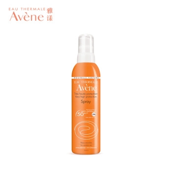 Avene 雅漾 倍护清爽防晒喷雾SPF50+ 200ml（赠 卸妆水 100ml+日间隔离乳0.5ml*2） 图1