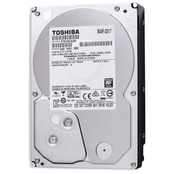 TOSHIBA 东芝 DT01ACA200 7200转 64M SATA3 机械硬盘 2TB 图1