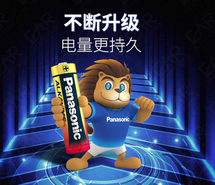 松下 7号/5号碱性电池 20粒 图2