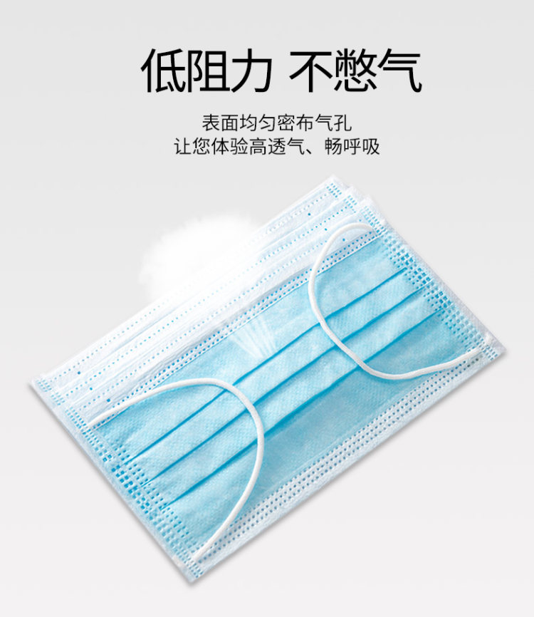 现货 A级 三层含熔喷层口罩50支 有儿童款 图6
