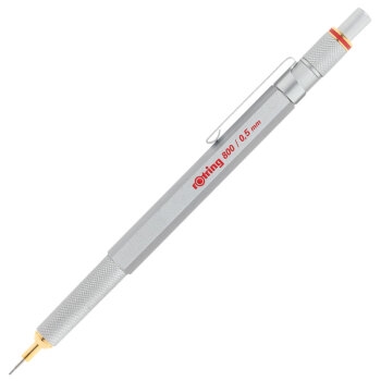 京东PLUS会员： rOtring 红环 800 自动铅笔 0.5mm 银色 +凑单品 图1