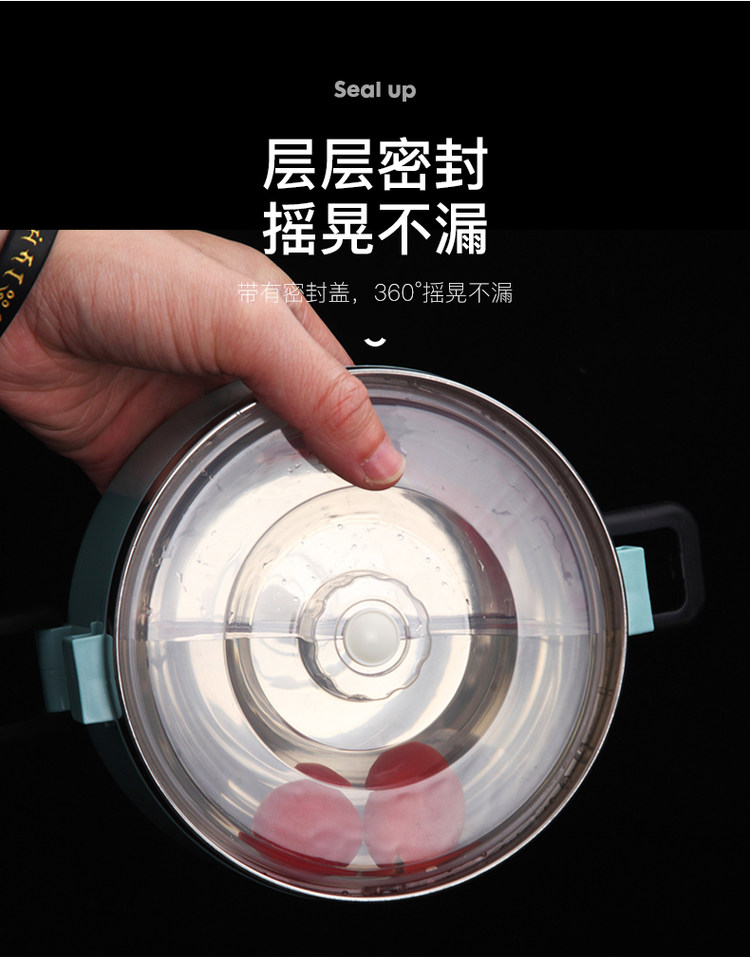 沃德百惠 家用密封保鲜碗5件套 图5