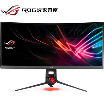 18日0点： ASUS 华硕 ROG Strix XG35VQ 35英寸 VA曲面电竞显示器（3440×1440、100Hz、FreeSync） 图1