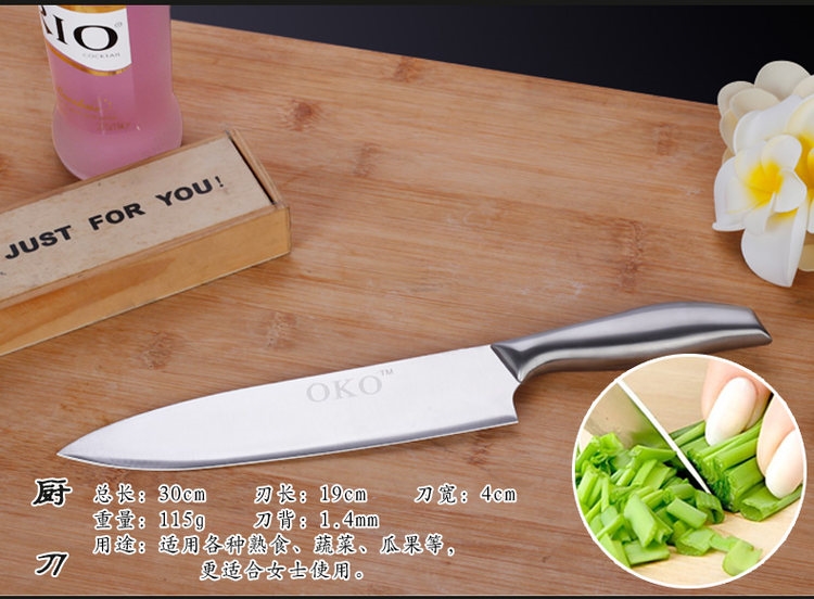 oko 不锈钢切菜刀5件套 图5