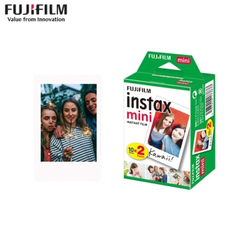 FUJIFILM 富士 INSTAX 一次成像相机 MINI相纸 白边 双包装 20张 图4